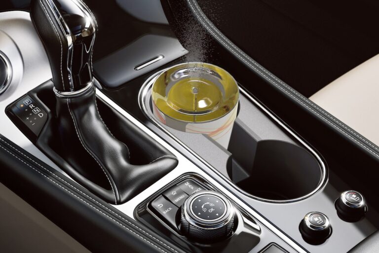 Desinfektion im Auto