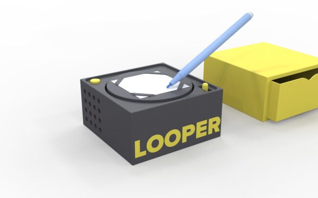Looper mit Stift Looper mit Stift