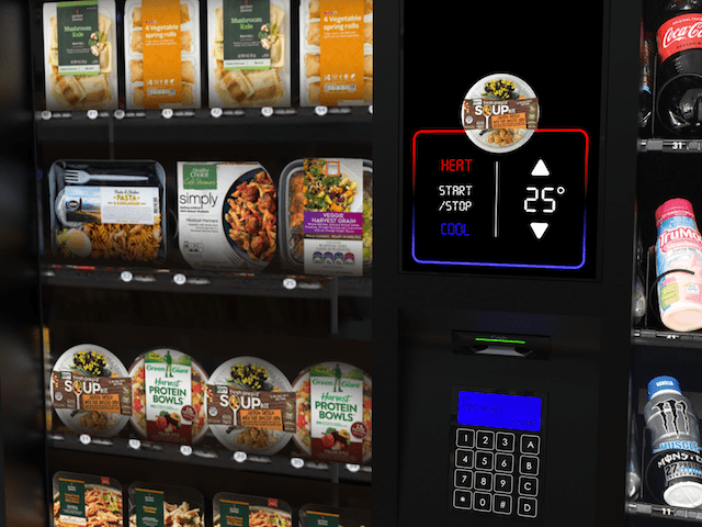Smart Vending Machine Touchscreen
