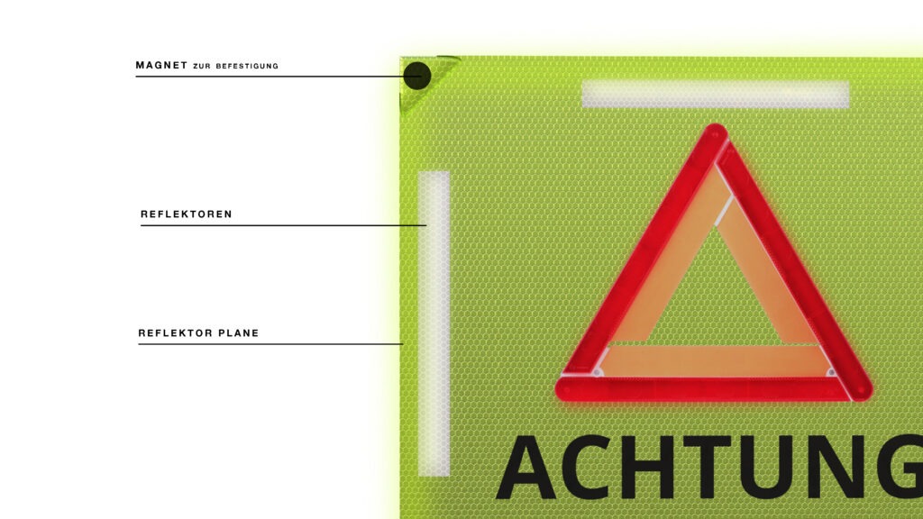 Bestandteile des Pannenbanners