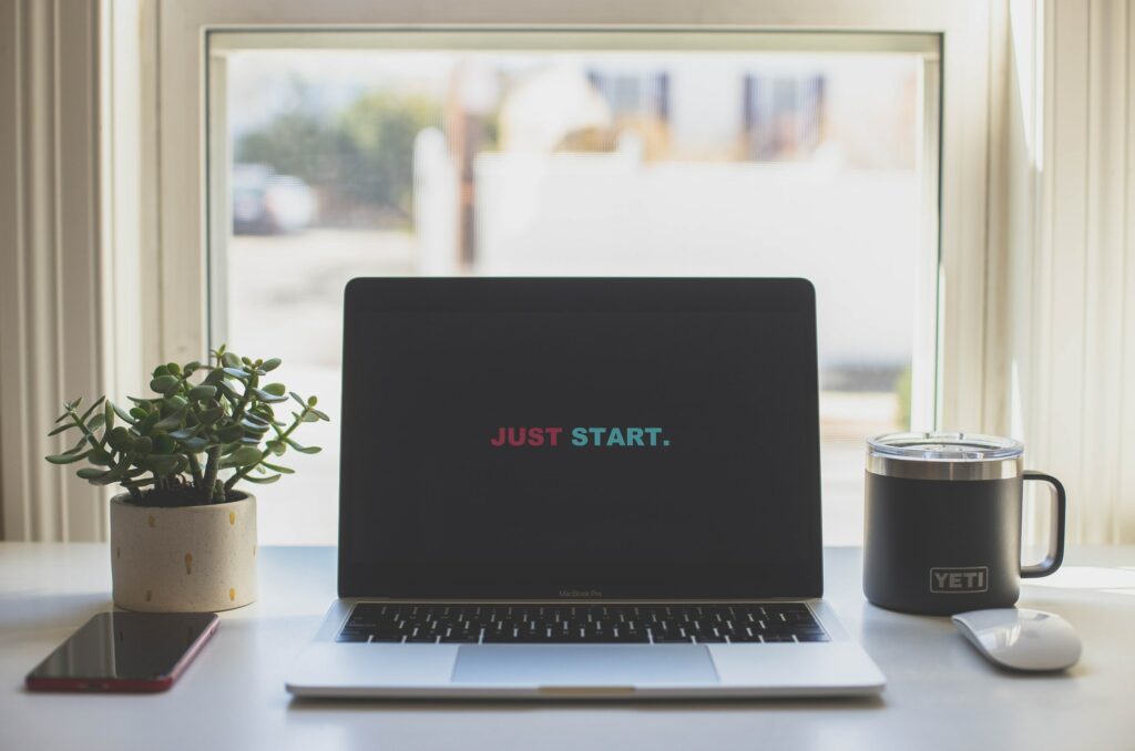 Laptop - just start -