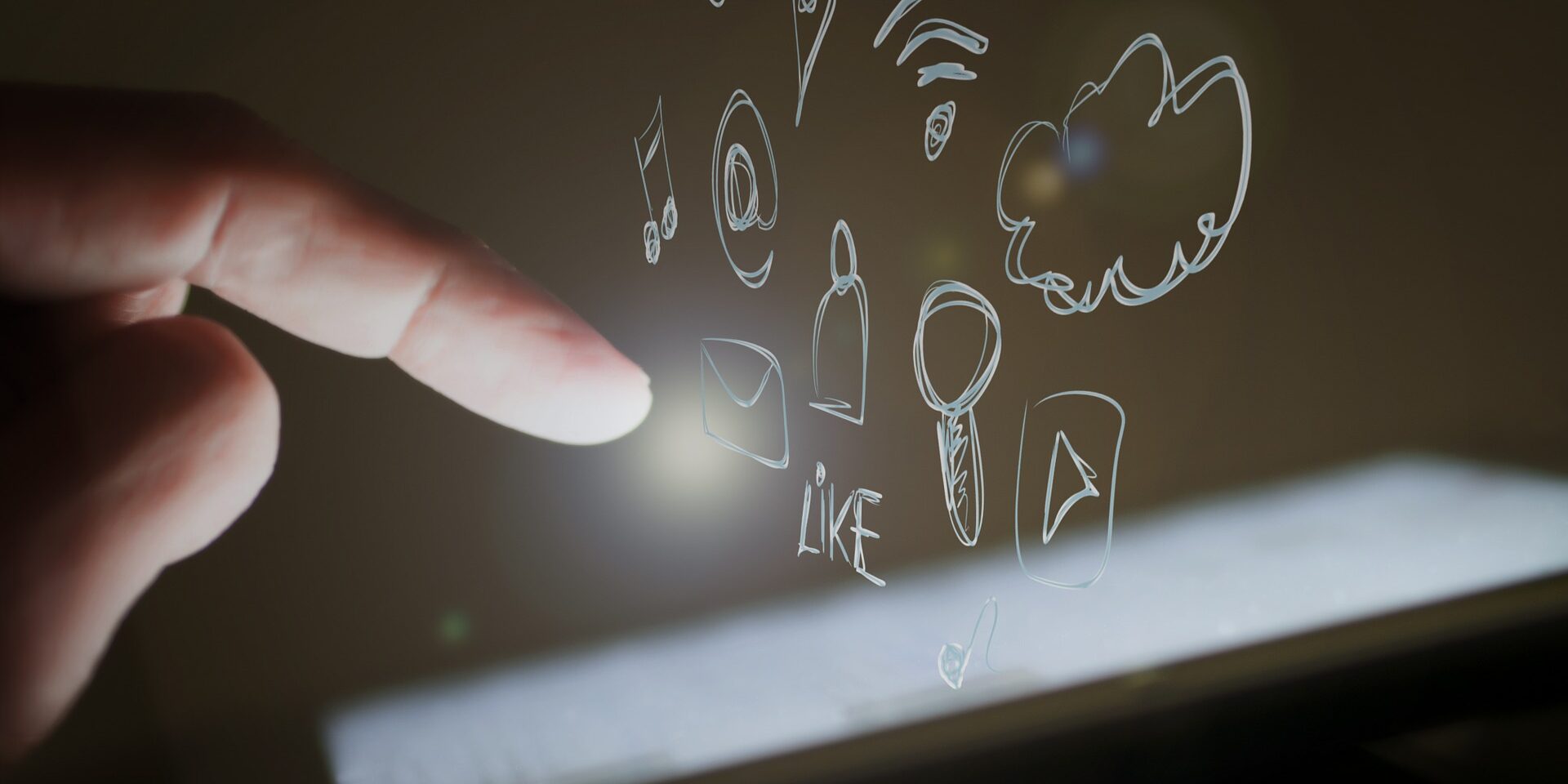 Touch screen über Telefon