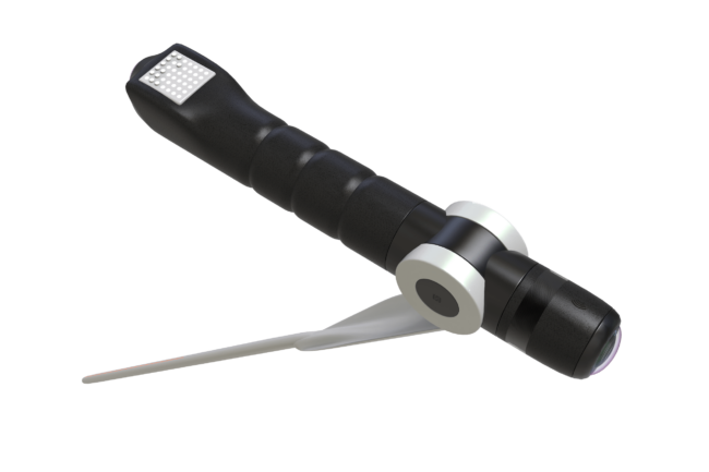 Blindenstock mit Braille